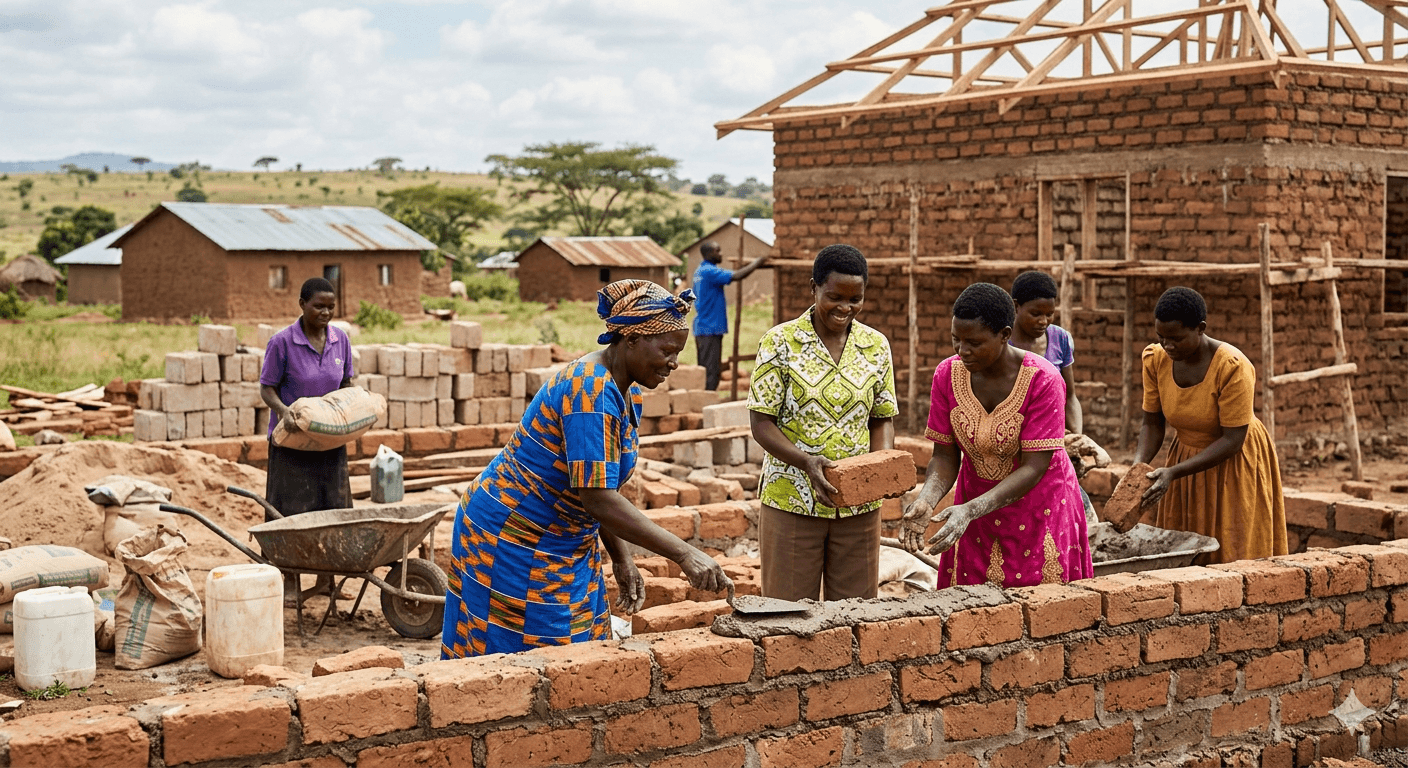 House Construction for Widows