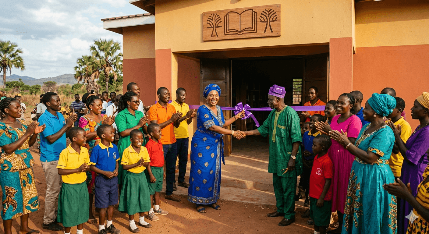 Community Library Opening